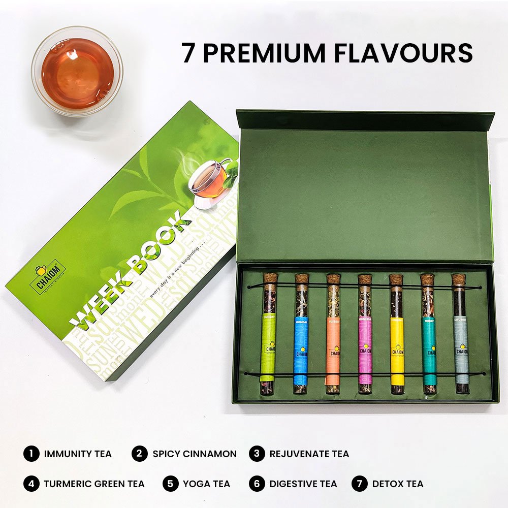 7 Premium Flavors of herbal Tea