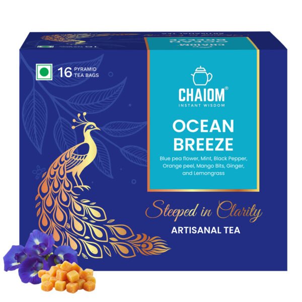 Ocean Breeze – 16 pyramid Tea Bags Sachets