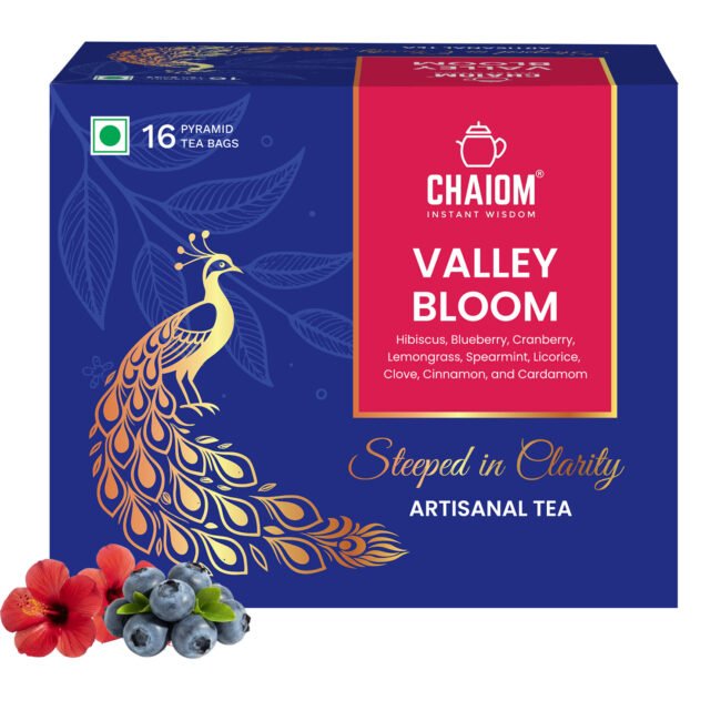 Valley Bloom – 16 pyramid Tea Bags Sachets