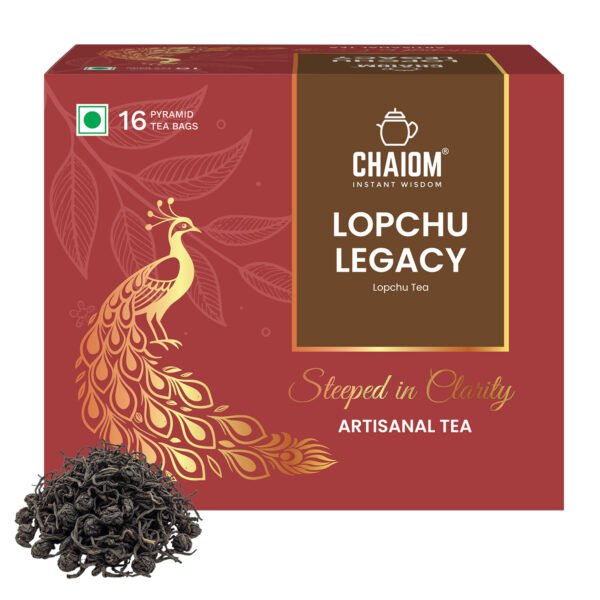 Lopchu Legacy Flowery Orange Pekoe – 16 Pyramid Tea Bag Sachets