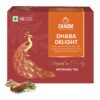Dhaba Delight Authentic Masala Chai – 16 Pyramid Tea Bag Sachets