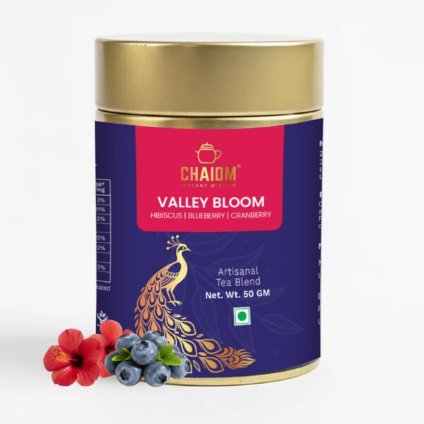 Valley Bloom Hibiscus & Spiced Berry – 50g Premium Loose Leaf Tea