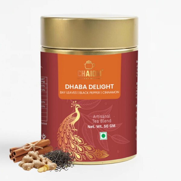 Dhaba Delight Authentic Masala Chai – 50g Premium Loose Leaf Tea