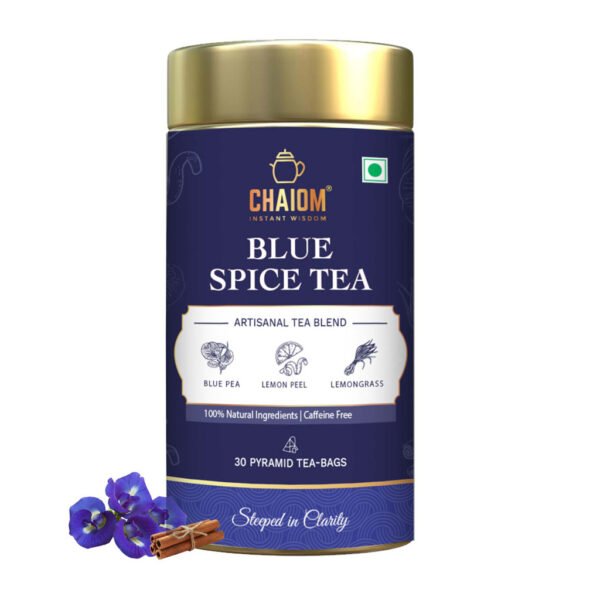 Blue Spice Infusion – 30 Premium Pyramid Tea Bags