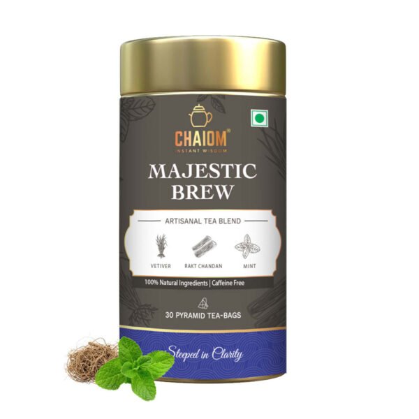 Majestic Brew Infusion – 30 Premium Pyramid Tea Bags