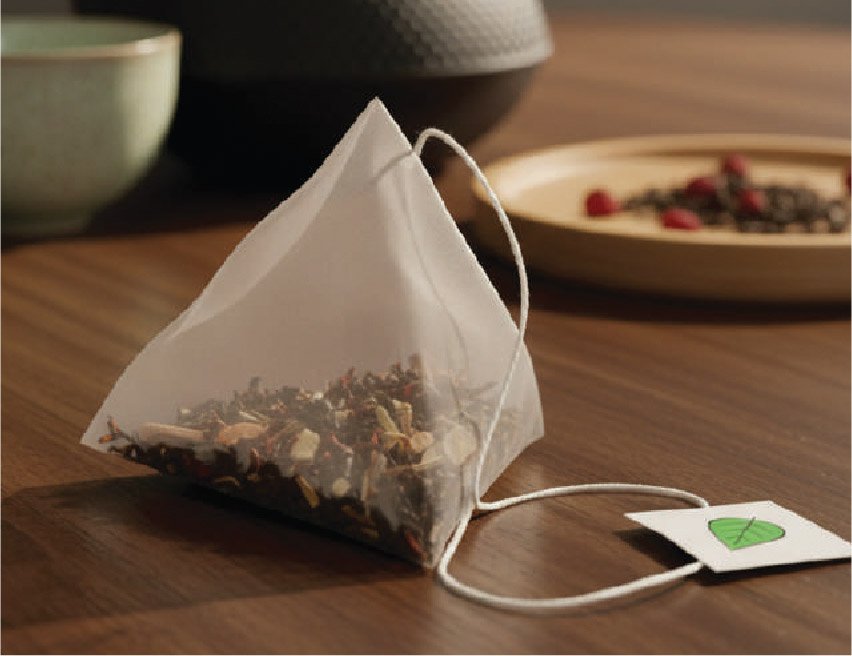 Pyramid tea bags nylon without sachets