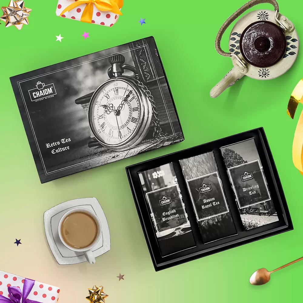 Retro Tea Culture Gift Box