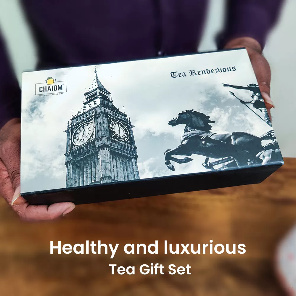 Tea Rendezvous Healthy and Luxurious Tea Gift Set