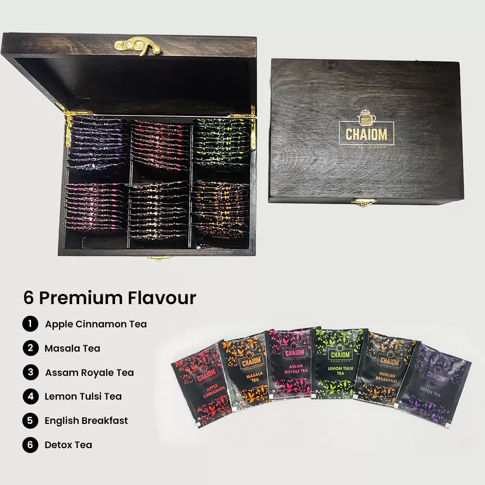 My Office Tea Gift Box with 6 Premium Tea Flavours